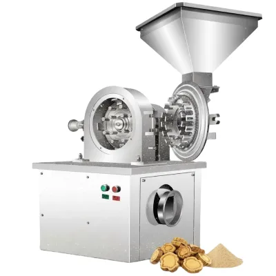 Stainless Steel Grinding Machine High Quality Universal Pulverizer with Engine Motor 380V 2200W 150kg/h Capacity