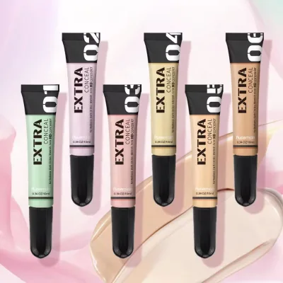 Customized Cosmetics Makeup Liquid Hd Pro Concealer Natural Waterproof Face Cream Concealer Foundation Matte Concealer Palette