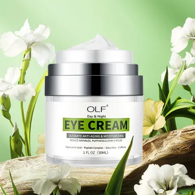 Wholesale Custom Smoothing Anti Aging Anti Wrinkle Eye Cream for Under Eyes Dark Circles Eye Cream
