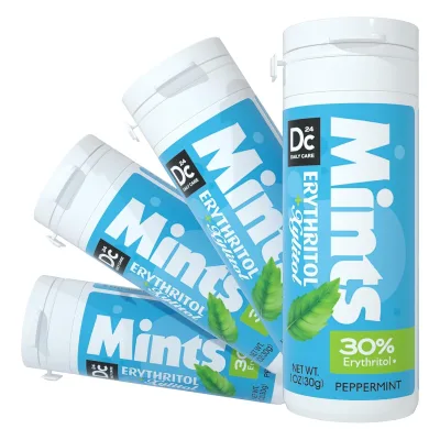 WHOLESALE 30G ONE TUBE NO ADDING BLOOD SUGAR HEALTHY MINTS CANDY LOZENGES
