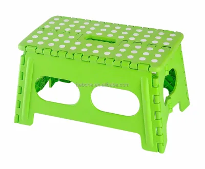 China Supplier's New Size Colorful Design Plastic Easy Folding Stool Home Furniture for Adults Sitting Kitchen School Bedroom