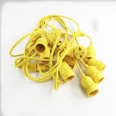 48ft Outdoor Holiday Decoration Light String E26 E27 Courtyard Garden bar Lighting String Light with S14 Edison Bulb