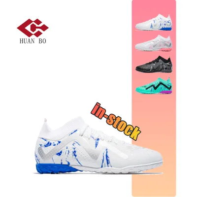 2024 Hot Sale Durable Sole Football Boot Retro Shoes Stock Futsal Custom Football Boot Soccer Cleats Society Football Shoes