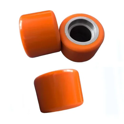 Heavy Duty Polyurethane Wheel Urethane Caster Wheel PU coated wheels Pu Rubber Coated Ball Bearings