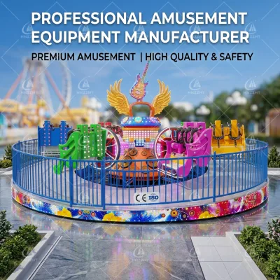 Commercial Outdoor Music Bar for Amusement Parks & Theme Parks Durable Steel Metal Fiberglass Construction