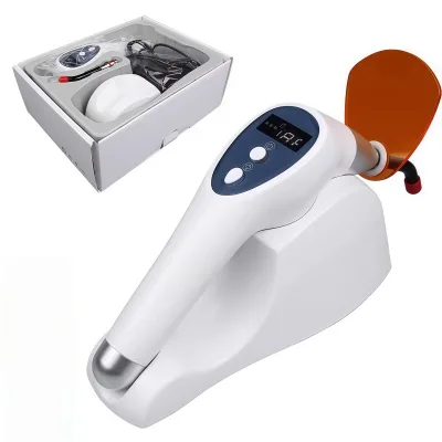 XIEJIAN High Quality CE Certified Class I Dental Curing Lamp Wireless Induction Charging 5W High Power 1 Second Detection Caries