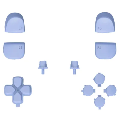 Direction Dpad Action Trigger Key Replacement Full Set Buttons for PS5 Gamepad Controller