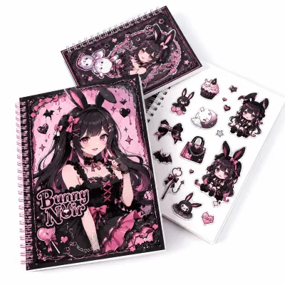 High-quality Custom Reusable Waterproof Sticker Books for Journals Handmade with UV Printing Creative Style Stickers More.