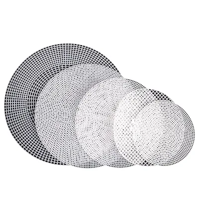 Round Plastic Grid Base Pad Crochet Bag Bottom Support Inserts for Hand Knitting Woven Crafts DIY Needlework Accessories
