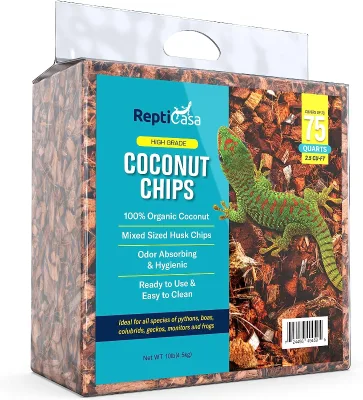Coco Coir Coconut Husk Shell Coco Chip Chunk Reptile Bedding