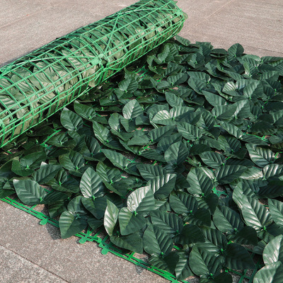 Outdoor 3D Style Artificial Plants Plastic Fake Tree and Flower Wall Decoration for Wedding for Outdoor Spaces