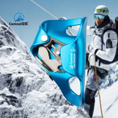 Camnal Anti-Fall Device Safety Harness Chest Ascender Climbing Gear for Outdoor Rope Climbing Expansion