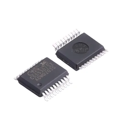 CS5530-ISZR 24-Bit Sigma-Delta ADC 3.84kHz SSOP-20 Ultra-Low Noise Analog Converter IC for Industrial Control