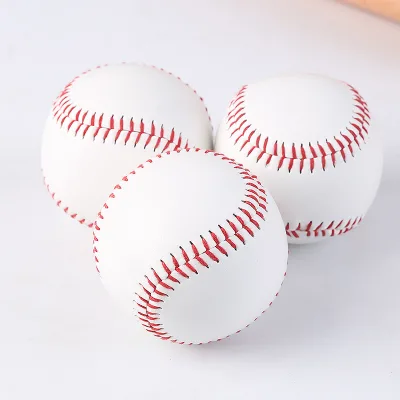 Soft & Hard Baseball Practice Game Balls Custom Logo PU Leather for Training & Outdoor Sports