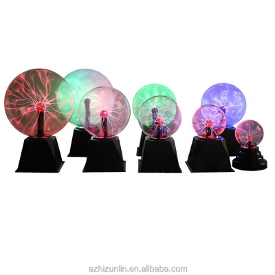 Zhizunlin USB Funny Science Globe International Plasma Ball Glowing Lamp Glow-in-the-Dark School Christmas Halloween
