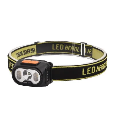 Rechargeable, Super Bright White Light Yellow Light Red Light LED Headlamp Flashlight, 7 Modes, Motion Sensor, Waterproof,