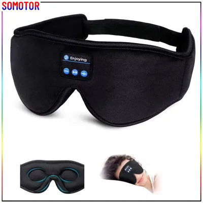 Eye Mask With Wireless Bluetooth Earphone Speakers Cozy Memory Foam3D Sleeping Eye Mask