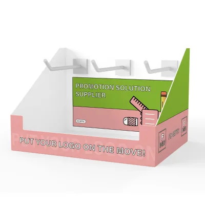 Custom Retail Cardboard Countertop Store Table Display Box Counter Display Stand Display Accessories