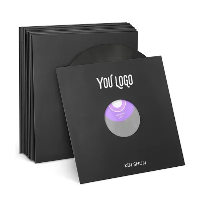 Biodegradabl Vinyl Record Outer Sleeves Record Inner Sleeves - Crystal Clear and Round Free Lp Sleeves for 12" Records