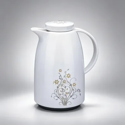 Pious Assembled 0.6L&1.0L Twin Set Plastic Shell Glass Liner Dallah Carafe for Ramadan Iftar Gulf Mart Bulk Procurement