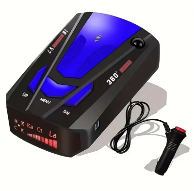 Low Price V7 Radar Detector Voice Alert Car Detector With 360 Degree Speed Alarm System