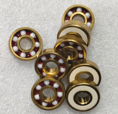 608 White Ceramic Ball Bearings Hot Selling Fast Speed Customized Service 8x22x7mm Wholesale in China 7 Zero2 Balls Bearing
