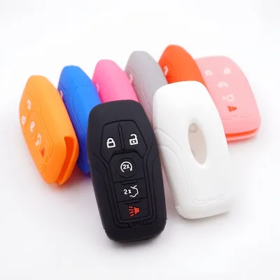 Hight Quality Low Price Key Case for Car Keys Silicone Factory Wholesale Car Key Case Cover for Ford