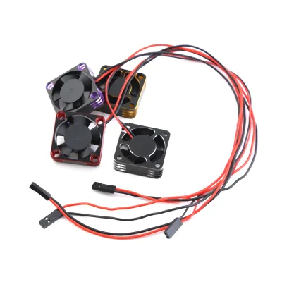 eParthub 3010 30X30X10MM 3*3*1CM double ball high speed 5-9V electric motor metal cooling fan