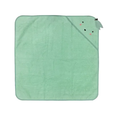 Wholesale Premium Kids Baby Towel Custom Cotton Hooded Towels for Children Cute Shower Bath Towel Animal Design