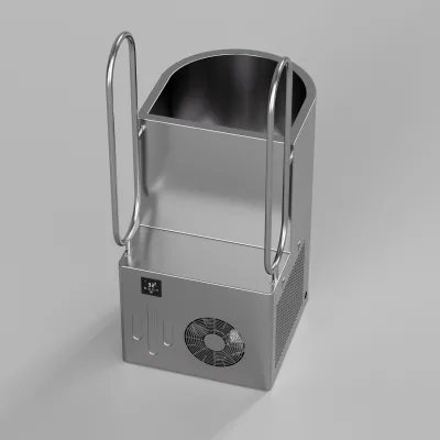 New Model All in One Stainless Steel Cold Plunge Tub Freestanding Single Person Ice Bath Plunge Soaking Tub Home Use