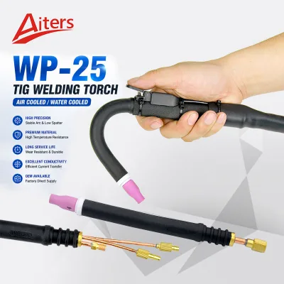 WP25 TIG Welding Torch Back Cap Consumables Long Short Type Replacement Parts