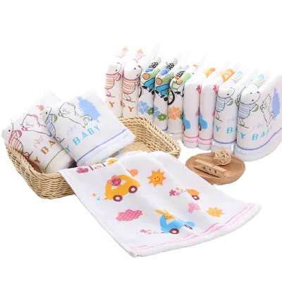 Cotton 2 Layers Gauze Newborn Towel Infant Toddler Face Towel Hand Bathing Bibs Handkerchief Children Soft Towel