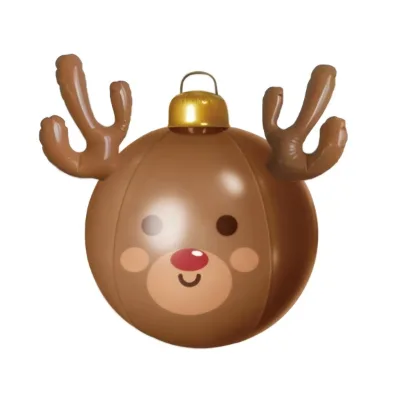 Christmas Decorations, Inflatable Toys. Custom Logo and Brand Available. Multiple Styles: Snowman, Elk and More.