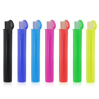 Secure Seal Customizable Child-Safe Squeeze-Pop Tubes 98/110/116mm Reusable Containers for Liquid & Pill Storage