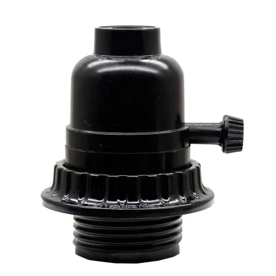 Light Sockets E26 E27 Period Style Retro Edison Lamp Holder with Socket Ring, Screw-in Lamp Socket