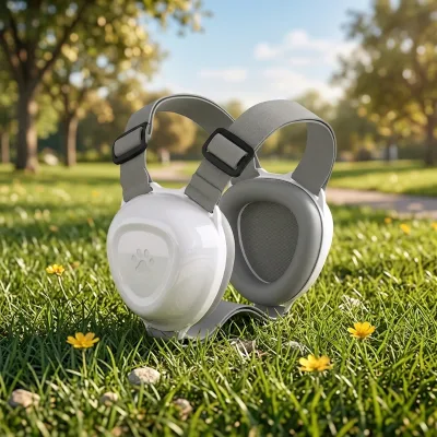 29dB NRR Dog Ear Muffs Noise Cancelling Anxiety Relief Pet Earmuffs Foldable Hearing Protection for Dogs