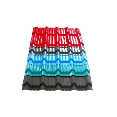 Direct Delivery Durable 840 Type Galvanized Color Steel Roofing Sheets 0.5MM Corrugated Tiles Heat Resistant for Temple