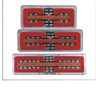 High-Quality Bright Universal 12V/24V Tail, Brake, and Reverse Light for Cars, Trucks, and Trailers