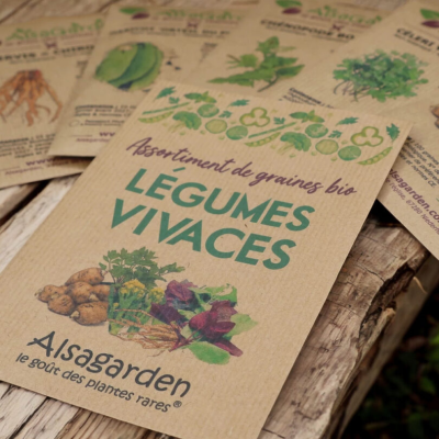 5 Varieties of Organic Assortment of Perennial Vegetables