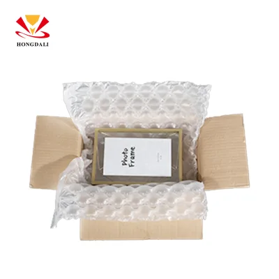 High Quality Air Bubble Cushion Air Pillow Film Air Cushion Packaging Film Free Samples Shockproof Bubble Film