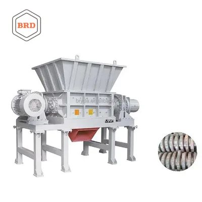 Model 2200 37kW High-Output Industrial Shredder Engine Gear Large Scrap Steel Structures Aluminum Appliance Stainless Steel