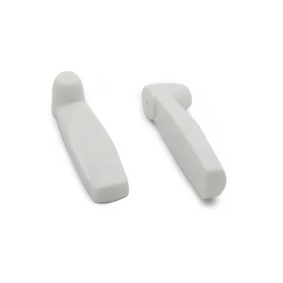 Clothing stores anti shoplifting systems 58Khz EAS AM flat pencil tags with metal flat pin