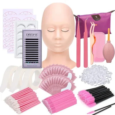DIYDAY 3D W Lash Extension Kit False Eyelashing Sets Custom Logo Extension Tool