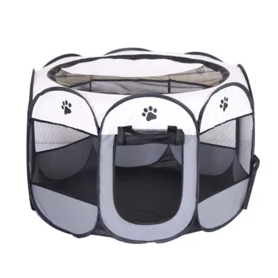 Hot Selling Custom Oxford Cloth Collapsible Cute Dog Kennel Plans Large Sustainable Cute Pet Cage