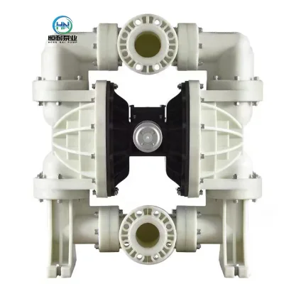 Chemical Plant Diaphragm Pump for Solvent Conveyance Pneumatic Membrane Pump