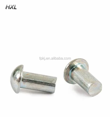 Din 660 DIN660 A2 Flat Countersunk/cone/mushroom/round Head Pins Micro Round Head Solid Rivets