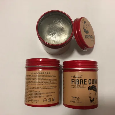 Free Sample Natural Extract Strong Manufacture Styling Pomade Strong Hold OEM Mens Clay Hair Wax