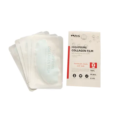 2025 OEM Custom Lifting Effect Highprime Soluble Collagen Film for Wrinkle Removal