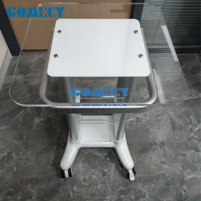 Beauty Machine Use Movable Trolley Cart 4 Wheels Big Size Fluent Rotatory Wheels for Pico IPL Laser Skin Beauty Machines