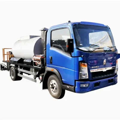 China Manufacturer HOWO 4X2 Rhd Asphalt Bitumen Tank Truck Asphalt Distribution Truck
